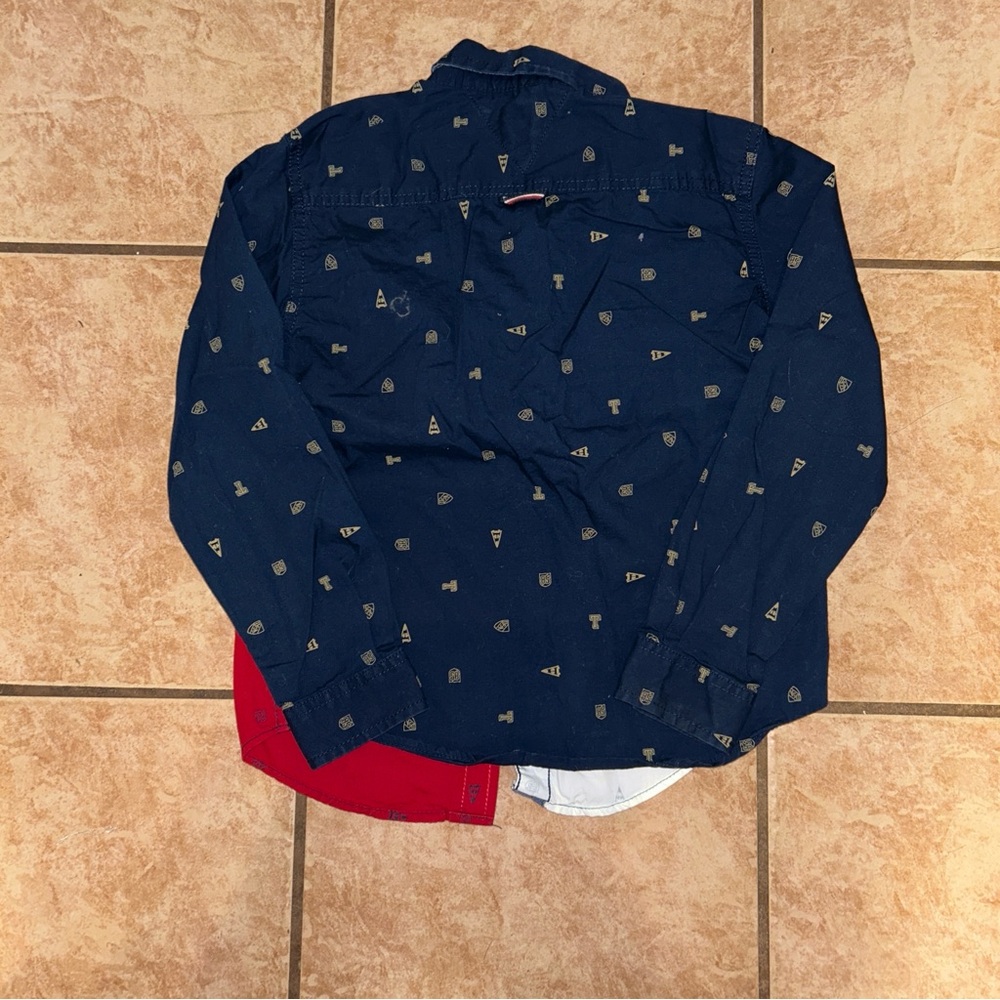 Kids Tommy Hilfiger long sleeve button up - Picture 2 of 3